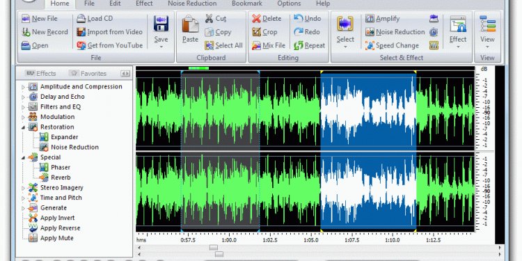 Free Audio Editor 2012 9.6.2