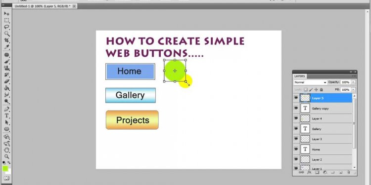 How To Create Web Buttons