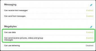 1. Group messaging settings on your account