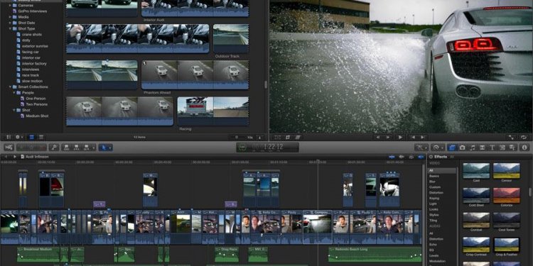 Multimedia editing software